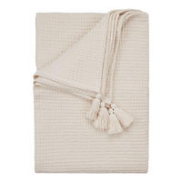 TAGESDECKE Honey Comb - Beige, Textil (140/200cm) - Butlers