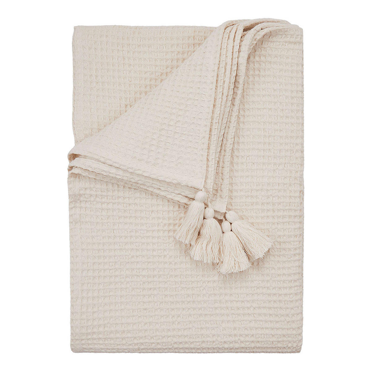 TAGESDECKE Honey Comb - Beige, Textil (140/200cm) - Butlers