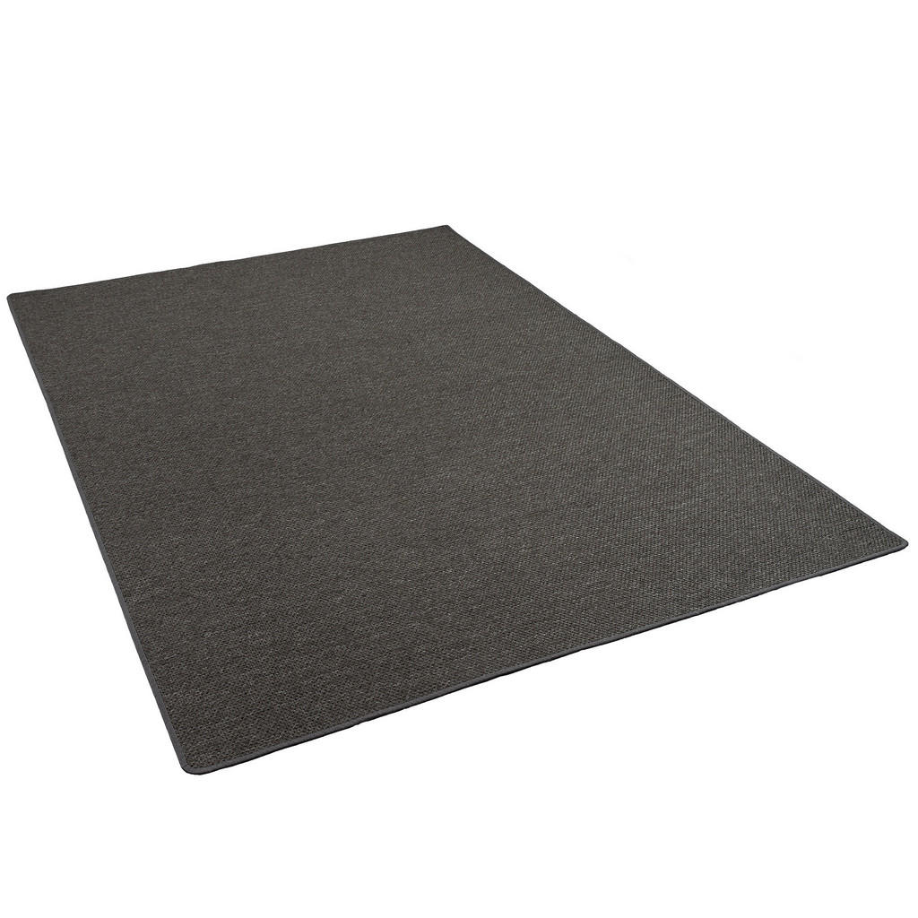Thumbnail - Snapstyle Flachgewebe, Anthrazit, Textil, 133x133 cm, Teppiche & Böden, Teppiche, Flachgewebe-Teppiche