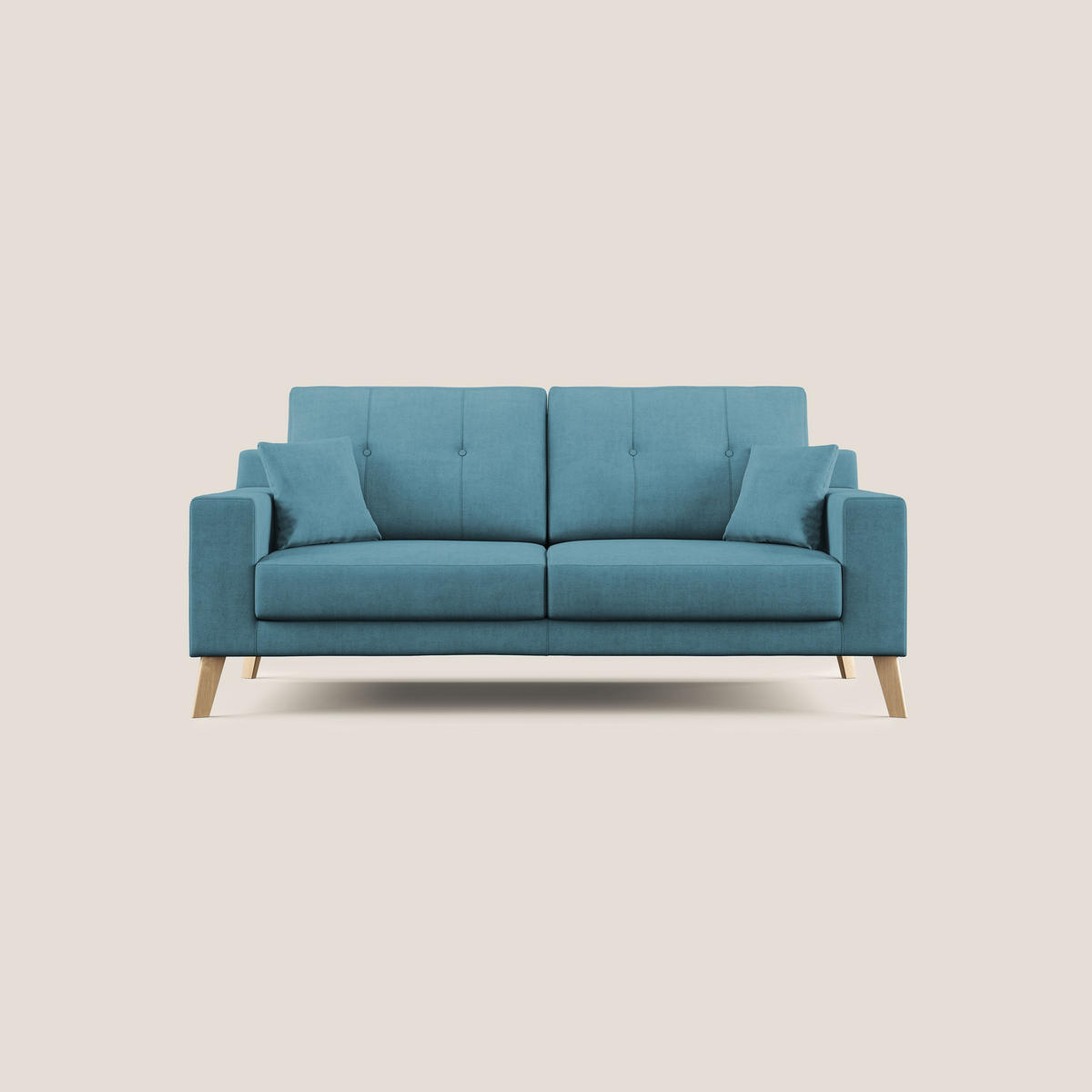 LINEARSOFA Danish - Türkis, Textil (146/95/91cm) - Divani.store