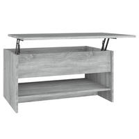 COUCHTISCH Grau Sonoma 80x50x40 cm Holzwerkstoff - Grau, Holzwerkstoff (80/50/40cm) - furnicato