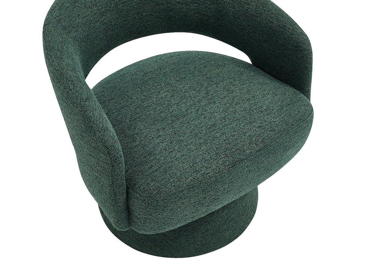 SESSEL mit gerader Rückenlehne - 1 Person - Stoff - Tannengrün - - Waldgrün, Textil (71/72/68cm) - Vente-Unique