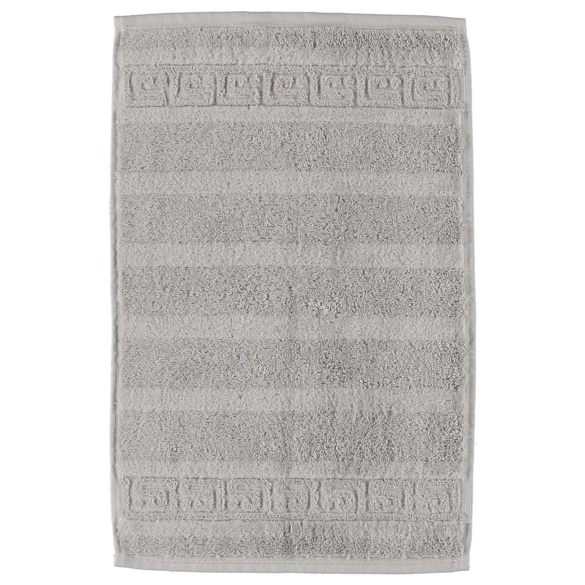 HANDTUCH-SET 10-teilig Grau 100% Baumwolle - Grau, Naturmaterialien (60/120cm) - Cawoe