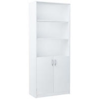 BÜCHERREGAL R7 Weiß 74/35/180 cm - Weiß, Holzwerkstoff (74/180/35cm) - Matkam Möbel