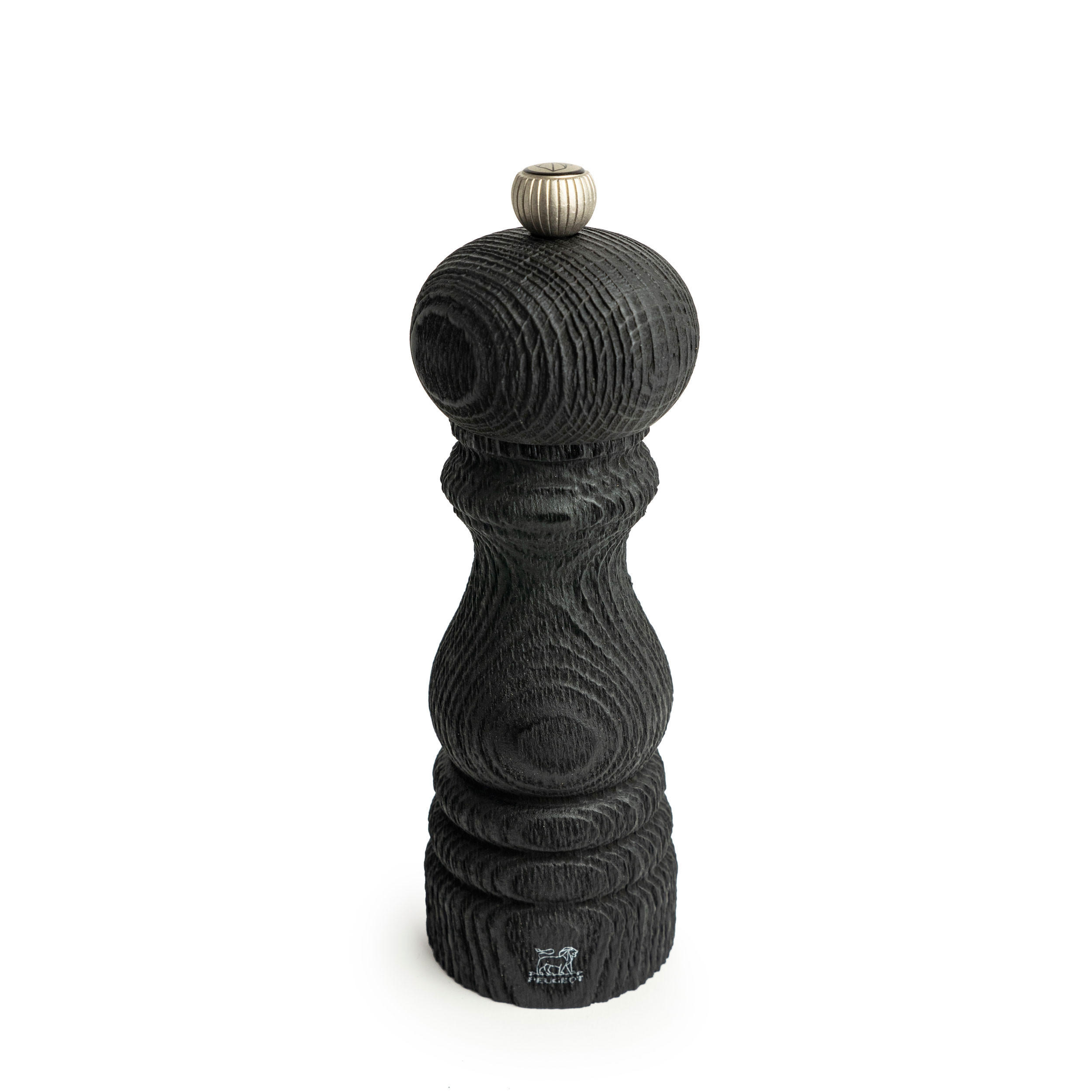 PFEFFERMÜHLE Paris Nature Black 18cm Buchenholz Stahlmahlwerk - Schwarz, Holz (5.9/18/5.9cm) - PEUGEOT