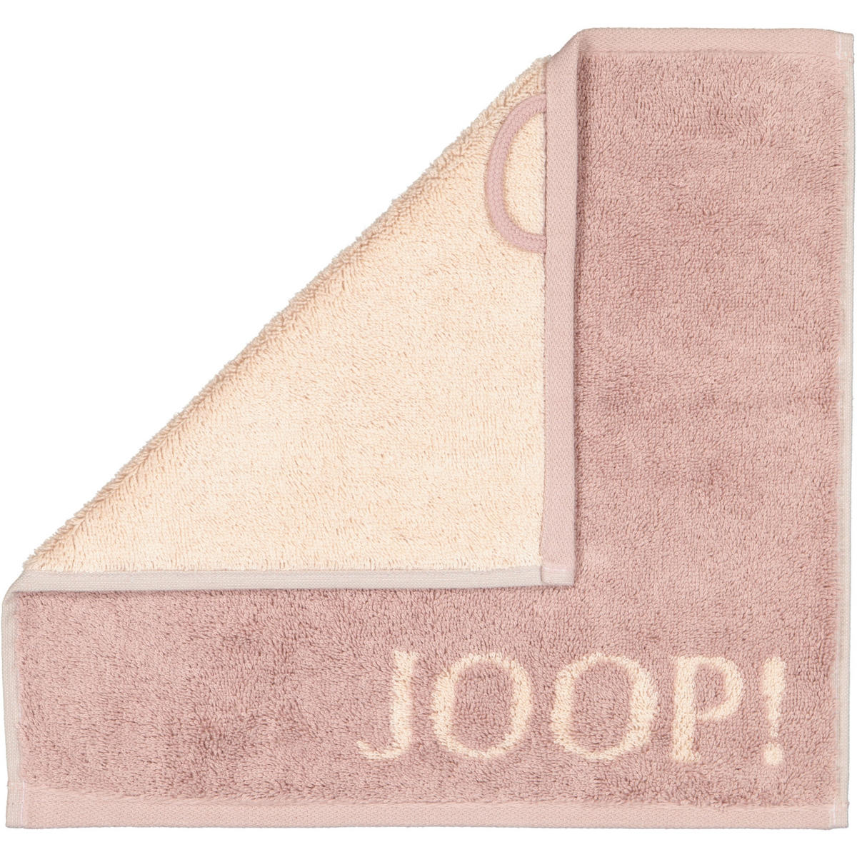 SEIFTUCH CLASSIC DOUBLEFACE 1600 ROSE - 83 - Rosa, Textil (30/30cm) - Joop!