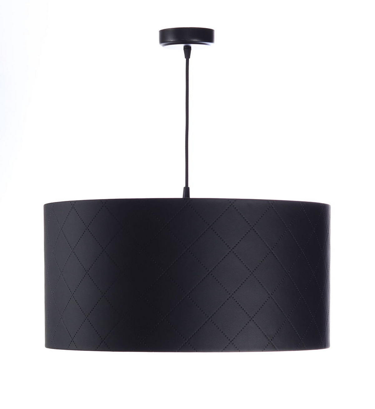 HÄNGELEUCHTE Schwarz 60/30 cm - Silberfarben/Schwarz, Kunststoff (60/1.1/30cm) - ONZENO