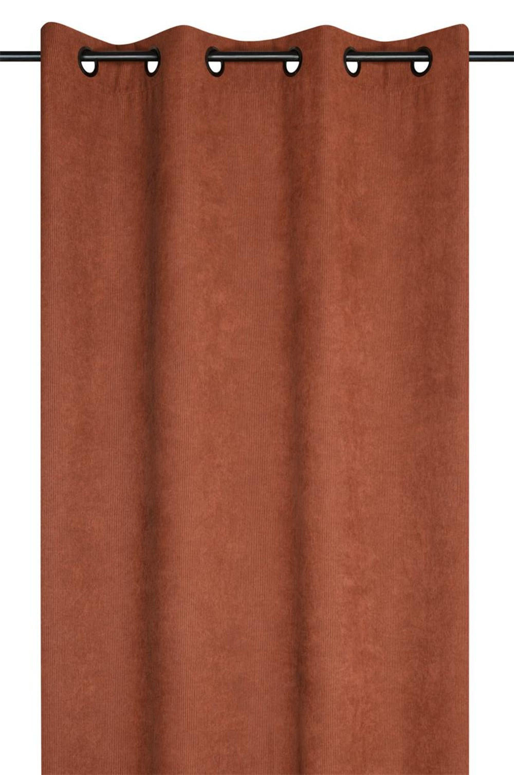 VORHANG Samt Dandy 140/260 cm - Rot, Textil (140/260cm)