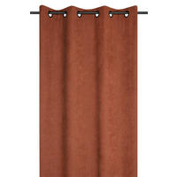 VORHANG Samt Dandy 140/260 cm - Rot, Textil (140/260cm)