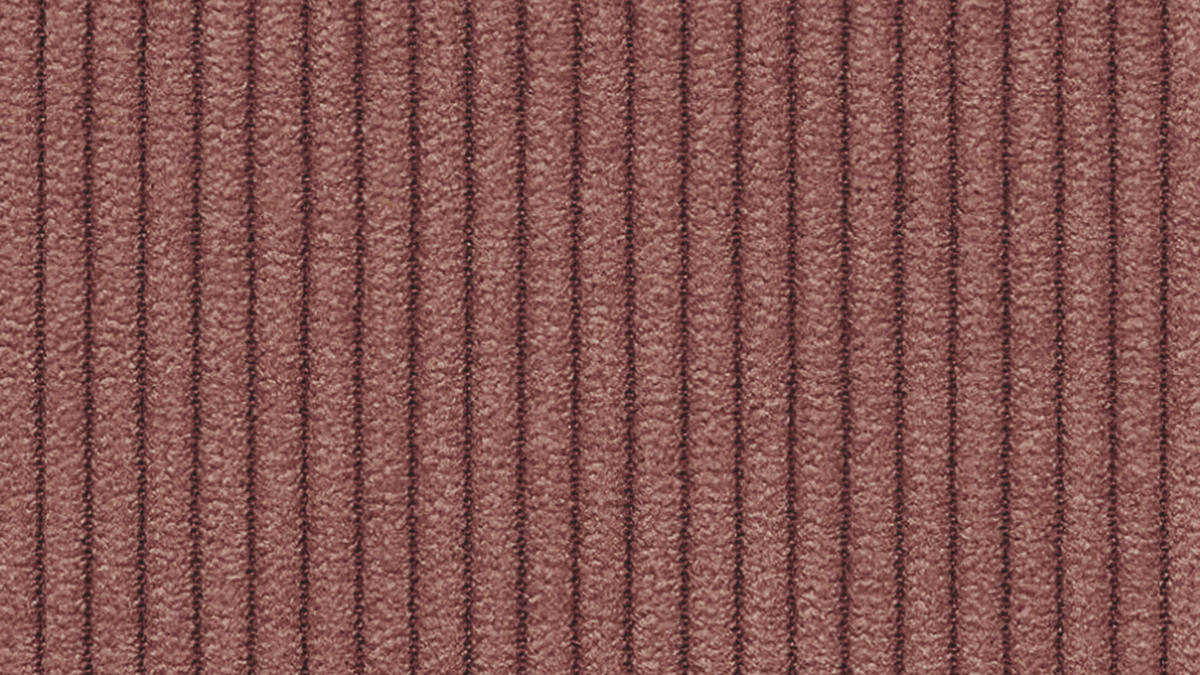 SOFA VILT 2-Sitzer, altrosa - Schwarz/Altrosa, Holzwerkstoff/Textil (142/89/94cm) - Courtois Laville