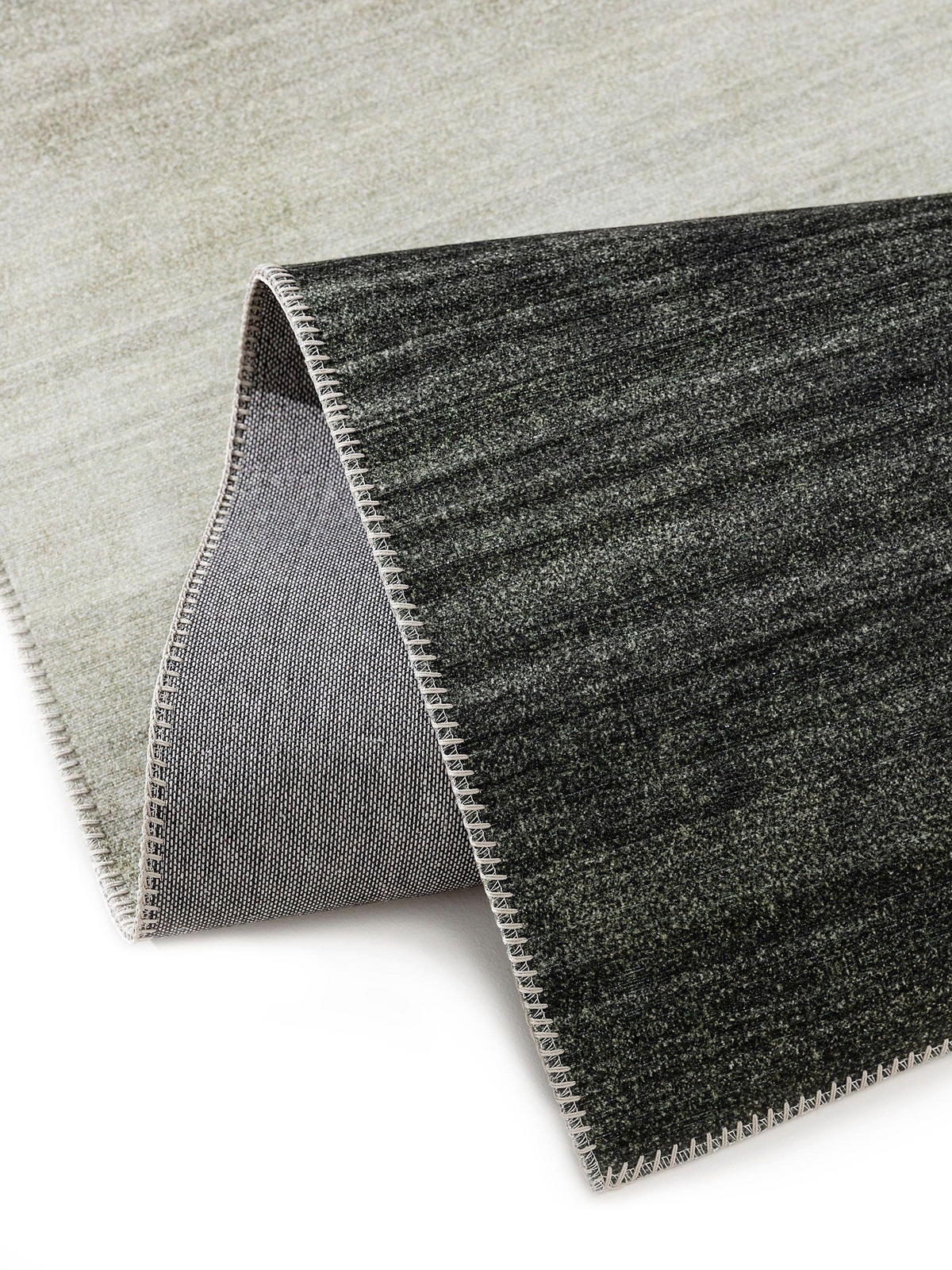 TEPPICH Laury Khaki 160x230 cm - Olivgrün, Textil (160/230cm) - benuta Pop