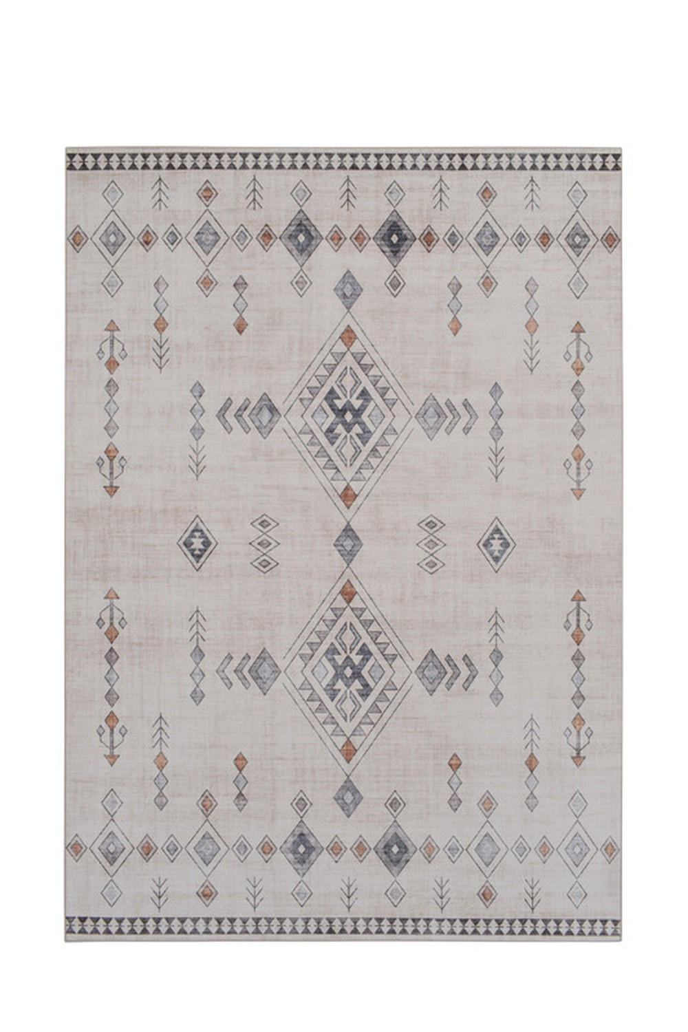 DESIGNTEPPICH Willow Creme 60x100 cm - Creme, Textil (60/100cm) - Vercai Rugs