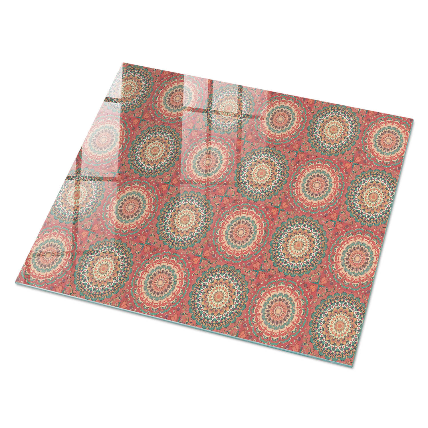 ArtPrintCave Glasplatte Beige 80x60x0.4 cm