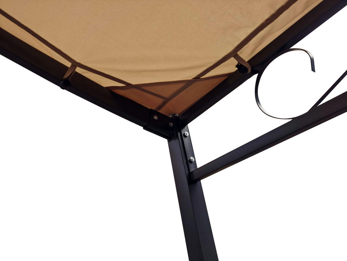 ERSATZDACH 250x300cm Sand - Beige, Textil (260/1/296cm) - QUICK STAR