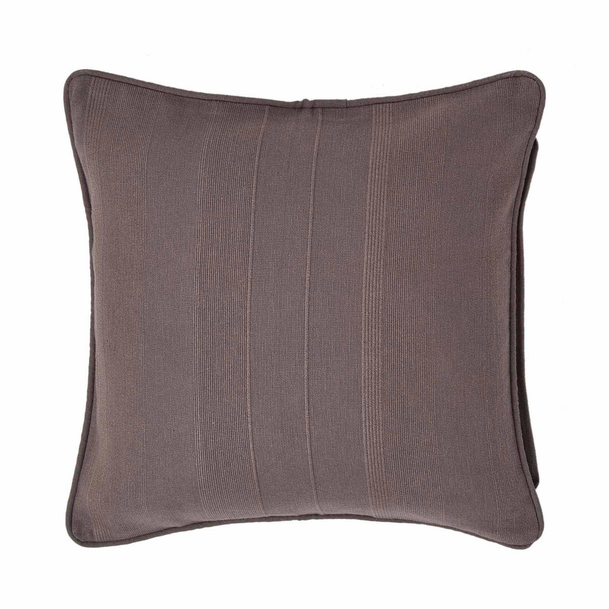 KISSENHÜLLE Rajput 60/60 cm, 100% Baumwolle - Dunkelgrau, Textil (60/60cm) - Homescapes