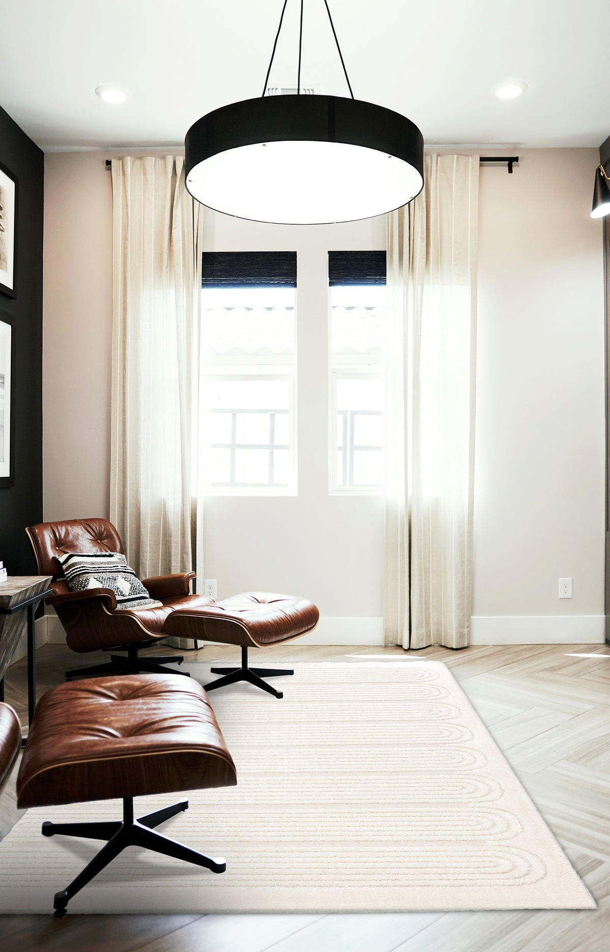 TEPPICH sehr weich mit Relief-Effekt beige - Beige, Textil (120/170cm) - AFK Living