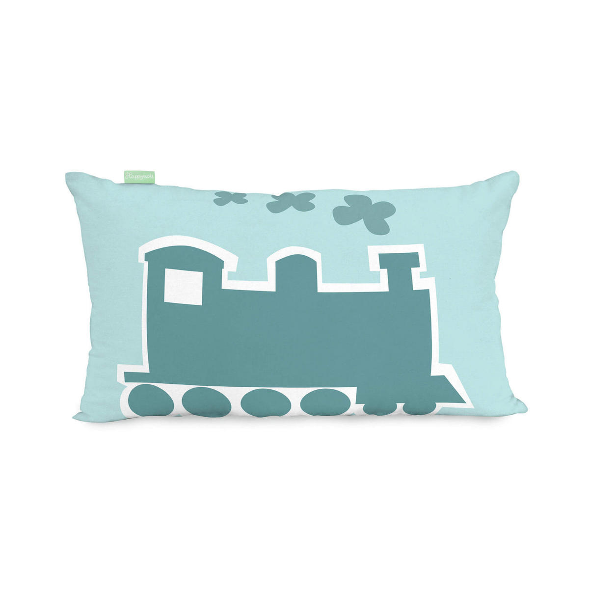 KISSENBEZUG train 50x30 cm mehrfarbig - Multicolor, Textil (50/30cm) - Happy Friday