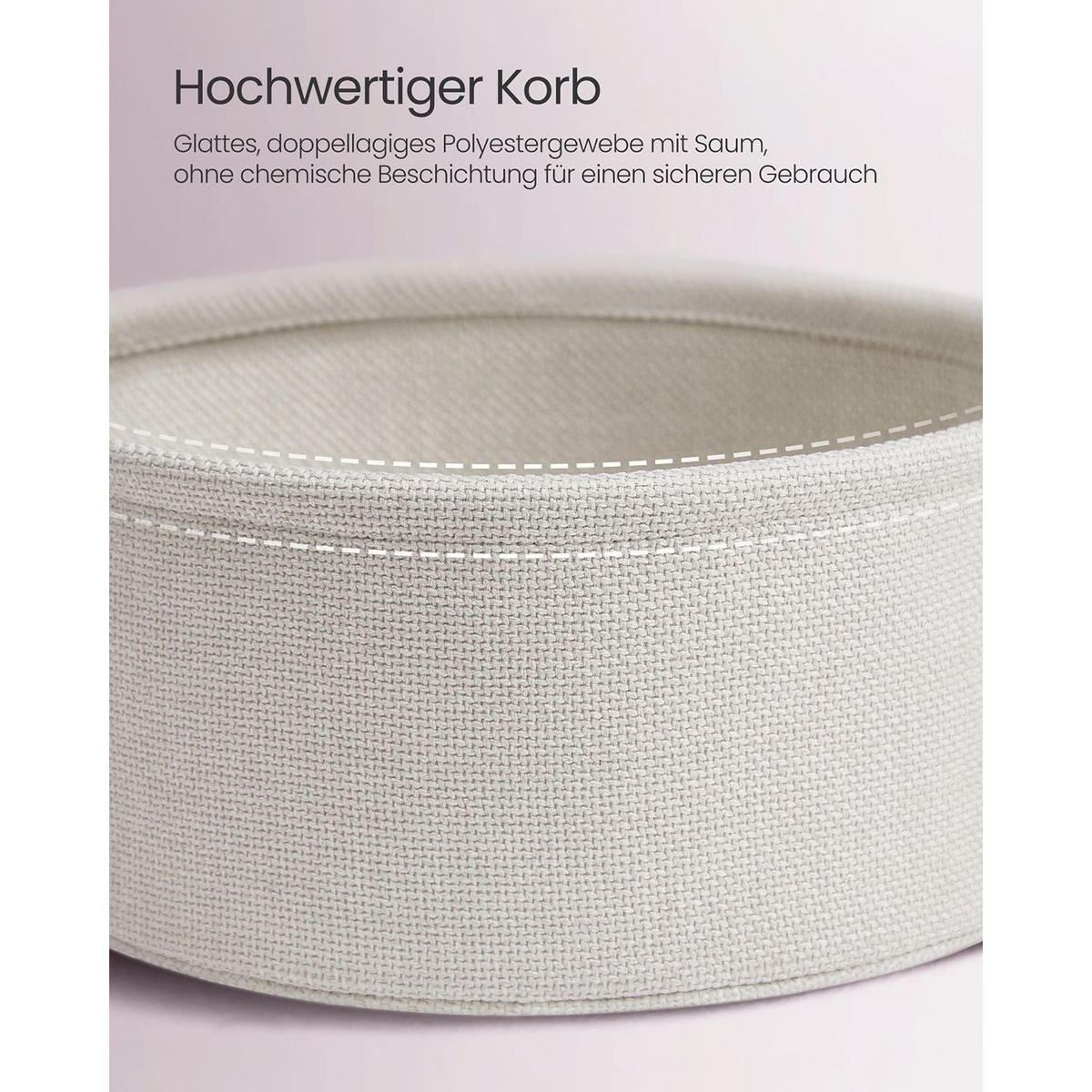 BEISTELLTISCH BASSETERRE - Rosa, Holzwerkstoff (45/45/50cm) - Hansiro