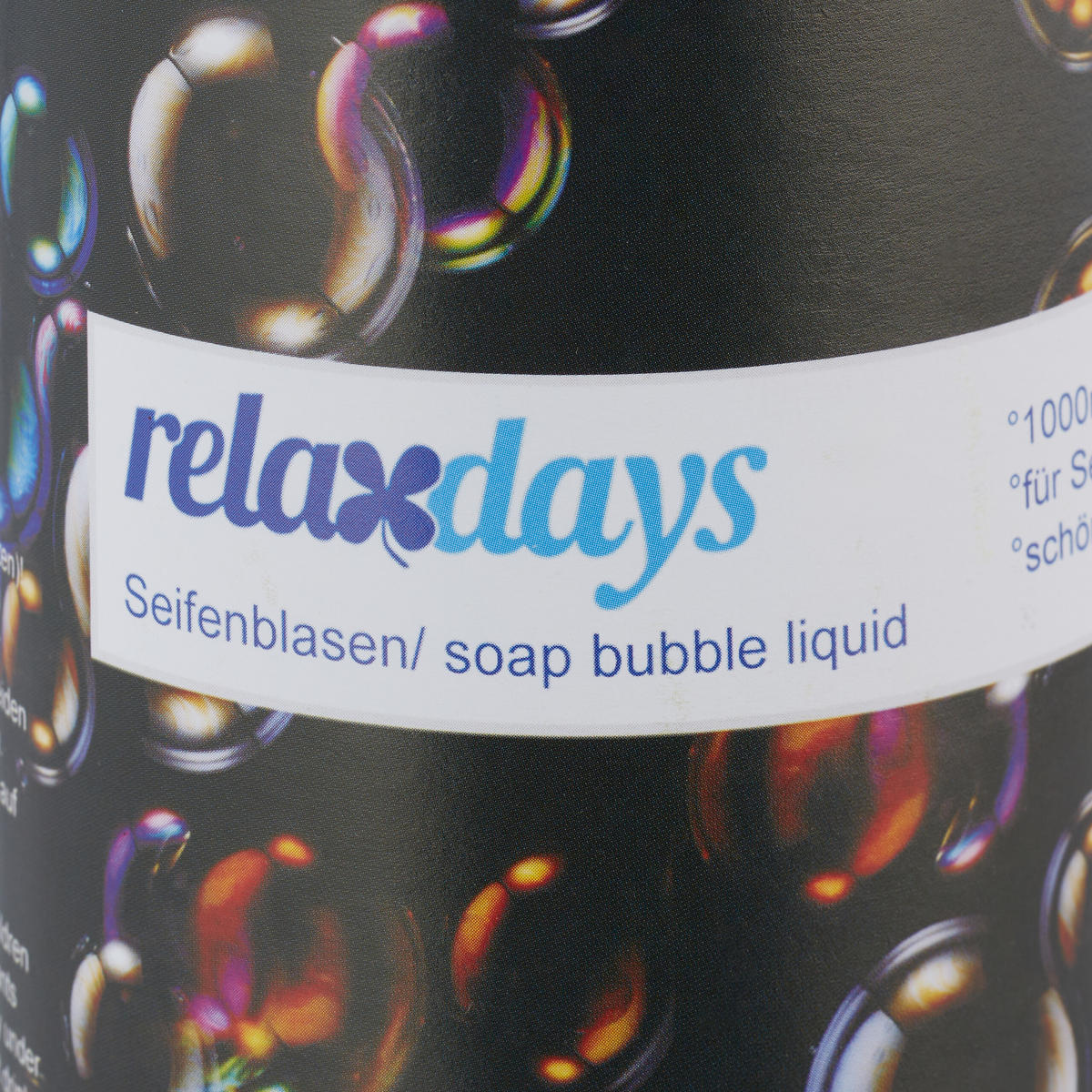 2XSEIFENBLASEN-NACHFÜLLFLASCHE - Multicolor, Kunststoff (8/23/8cm) - Relaxdays