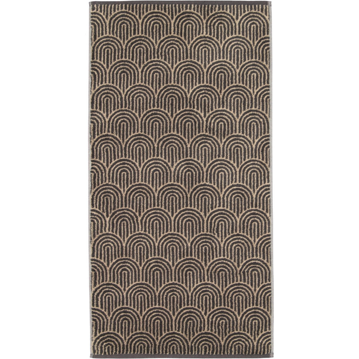 HANDTUCH MAISON BÖGEN 6268 BASALT - 37 - Grau, Textil (50/100cm) - Cawoe