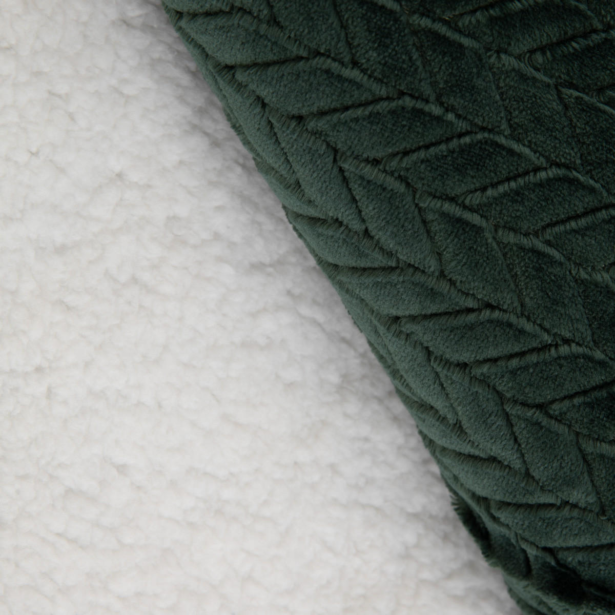 DECKE Laren grün 150/200 cm - Grün, Textil (150/200cm) - Homla