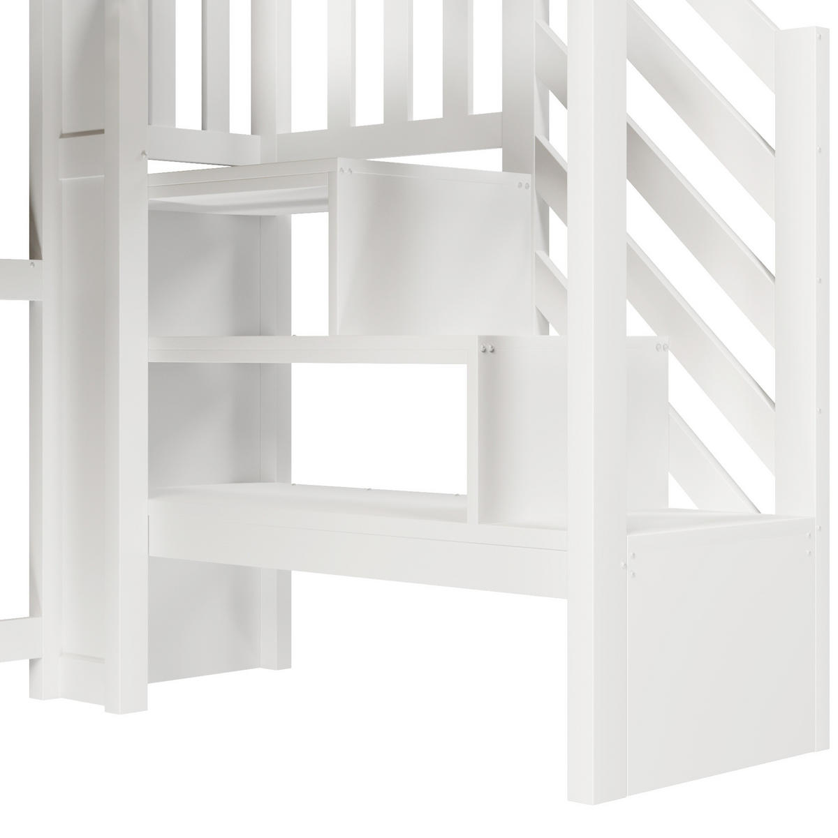 HOCHBETT 90/200 cm aus Kiefernholz mit LED-Leuchten, Weiß - Weiß, Holz (90/200cm) - OKMYHOME