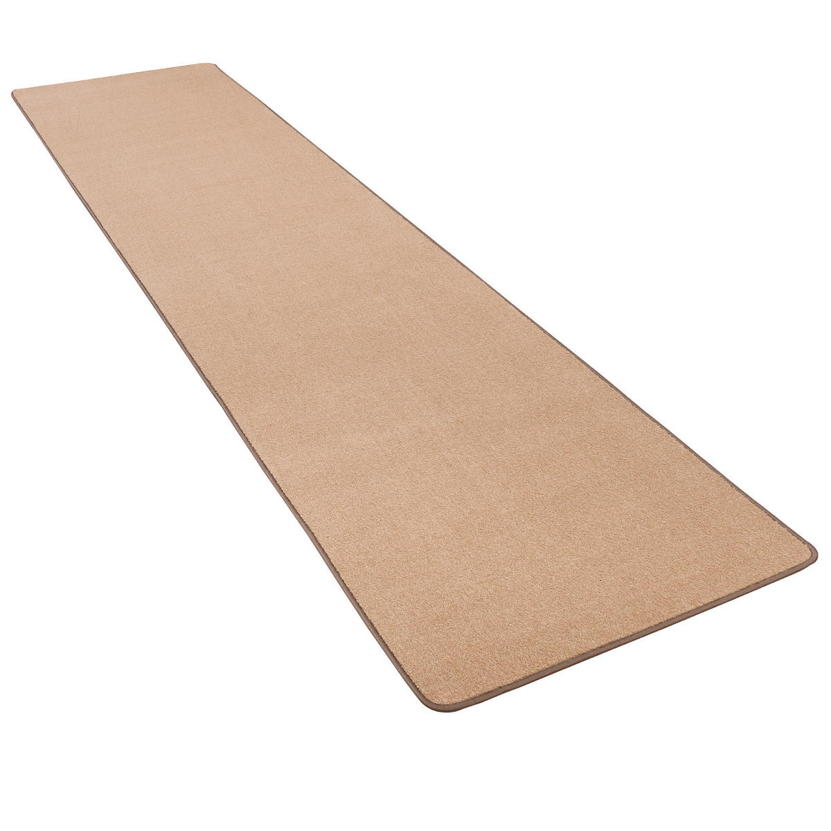 TREND VELOURS LÄUFER TEPPICH JOY - Cognac, Textil (80/320cm) - Snapstyle