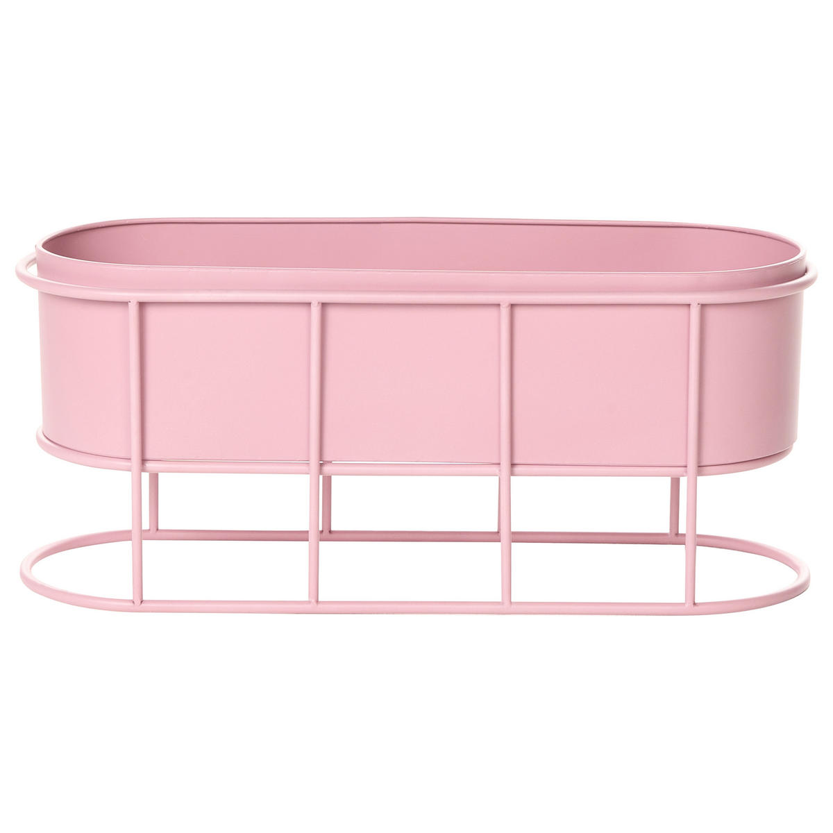 PFLANZENSTÄNDER Rosa Sumire - Pink, Metall (28cm) - Beliani