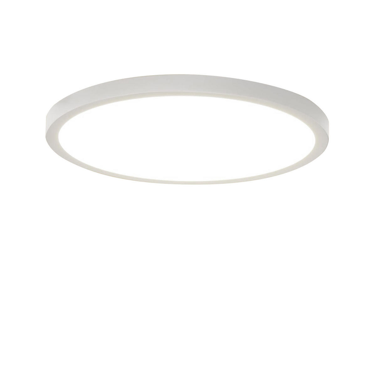 LED-DECKENLEUCHTE Hardy 23 cm - Weiß, Kunststoff (23/23/2.1cm) - Nettlife