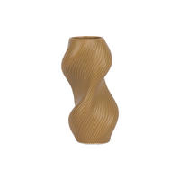 VASE Paris Twisted - Braun - 24,5 cm - Braun, Stein (24cm) - Present Time