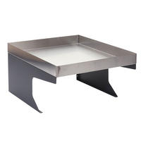 MÄHROBOTER-GARAGE Anthrazit, Silber - Anthrazit/Silberfarben, Metall (60/37/70cm) - MCW