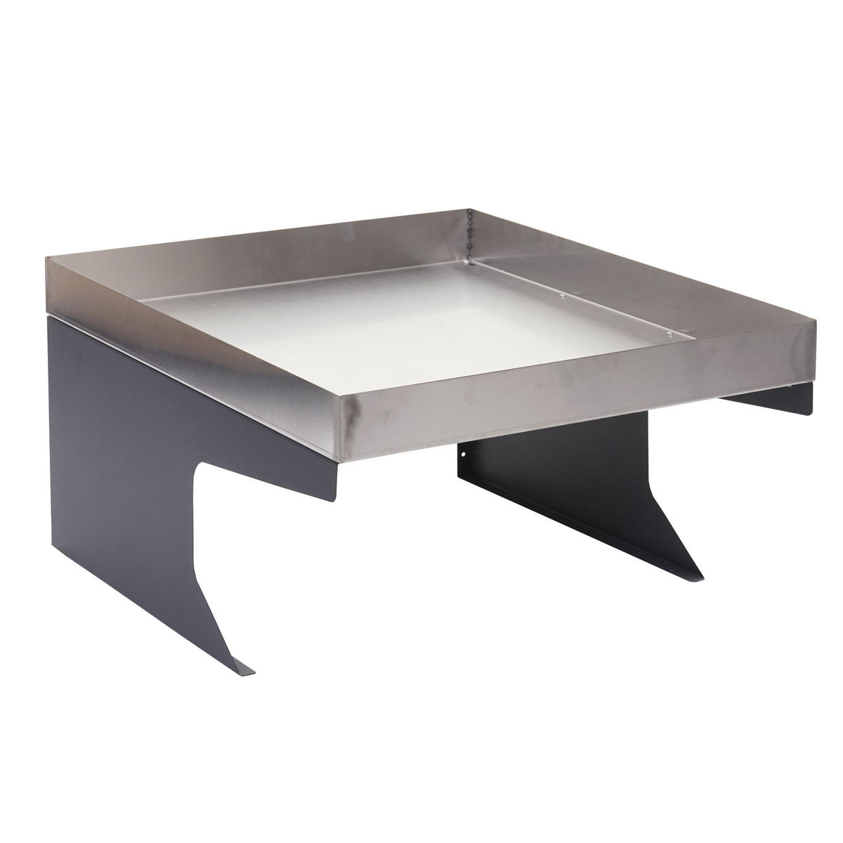 MÄHROBOTER-GARAGE Anthrazit, Silber - Anthrazit/Silberfarben, Metall (60/37/70cm) - MCW