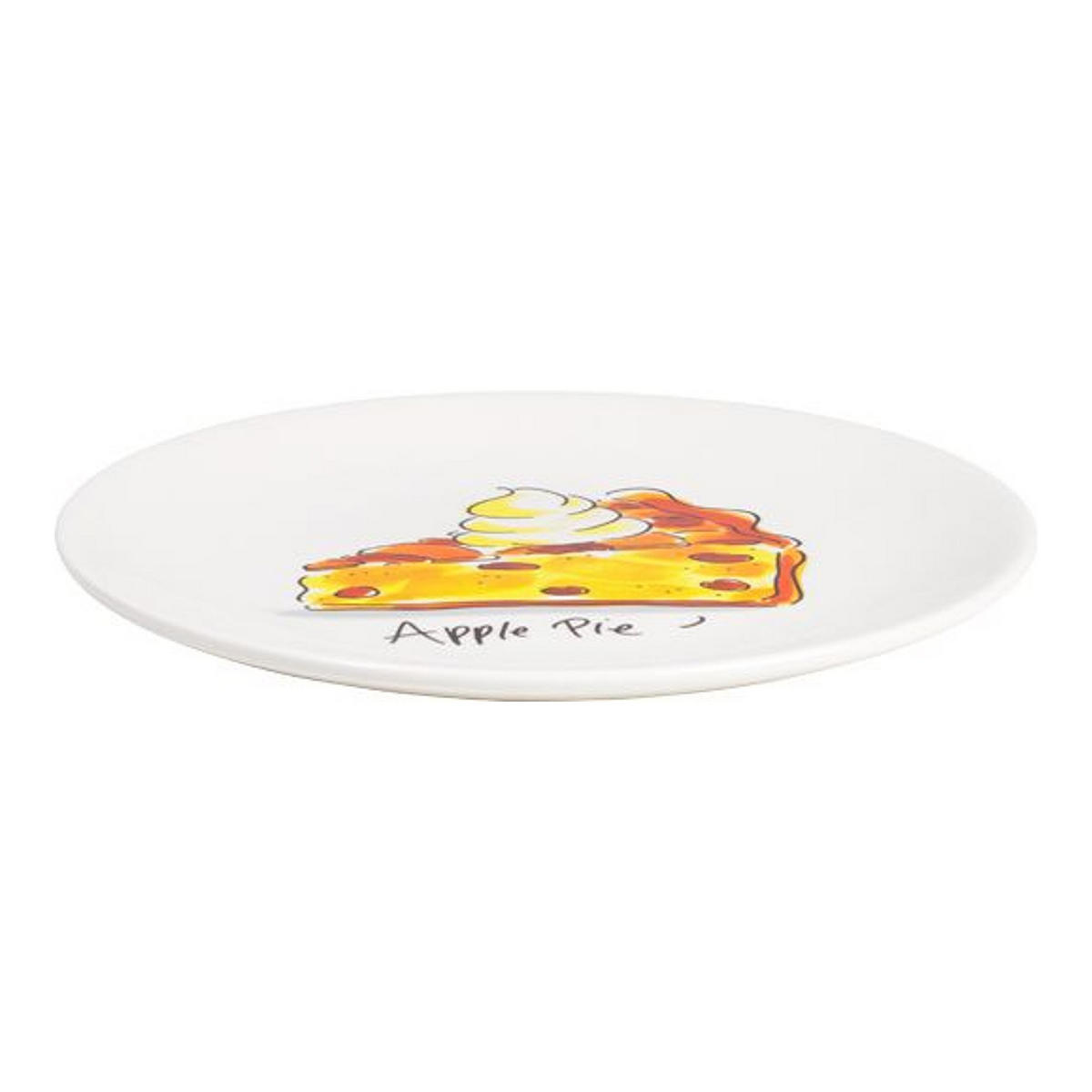 KUCHENTELLER Apfelkuchen in Bunt - 18cm - Multicolor, Keramik (18/18/2cm) - Blond Amsterdam