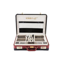 BESTECKSET Silber 21/2/2 cm KH3520 - Silberfarben, Metall - Kinghoff 