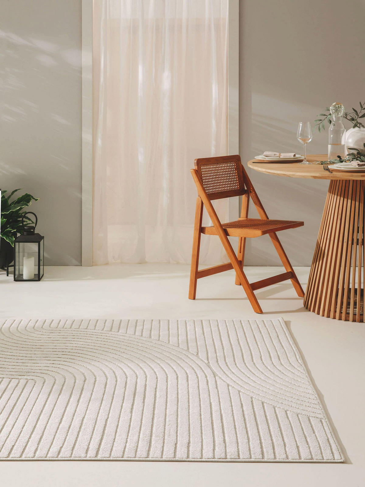 OUTDOORTEPPICH Mars Cream 240x340 cm - Creme, Textil (240/340cm) - benuta Pop