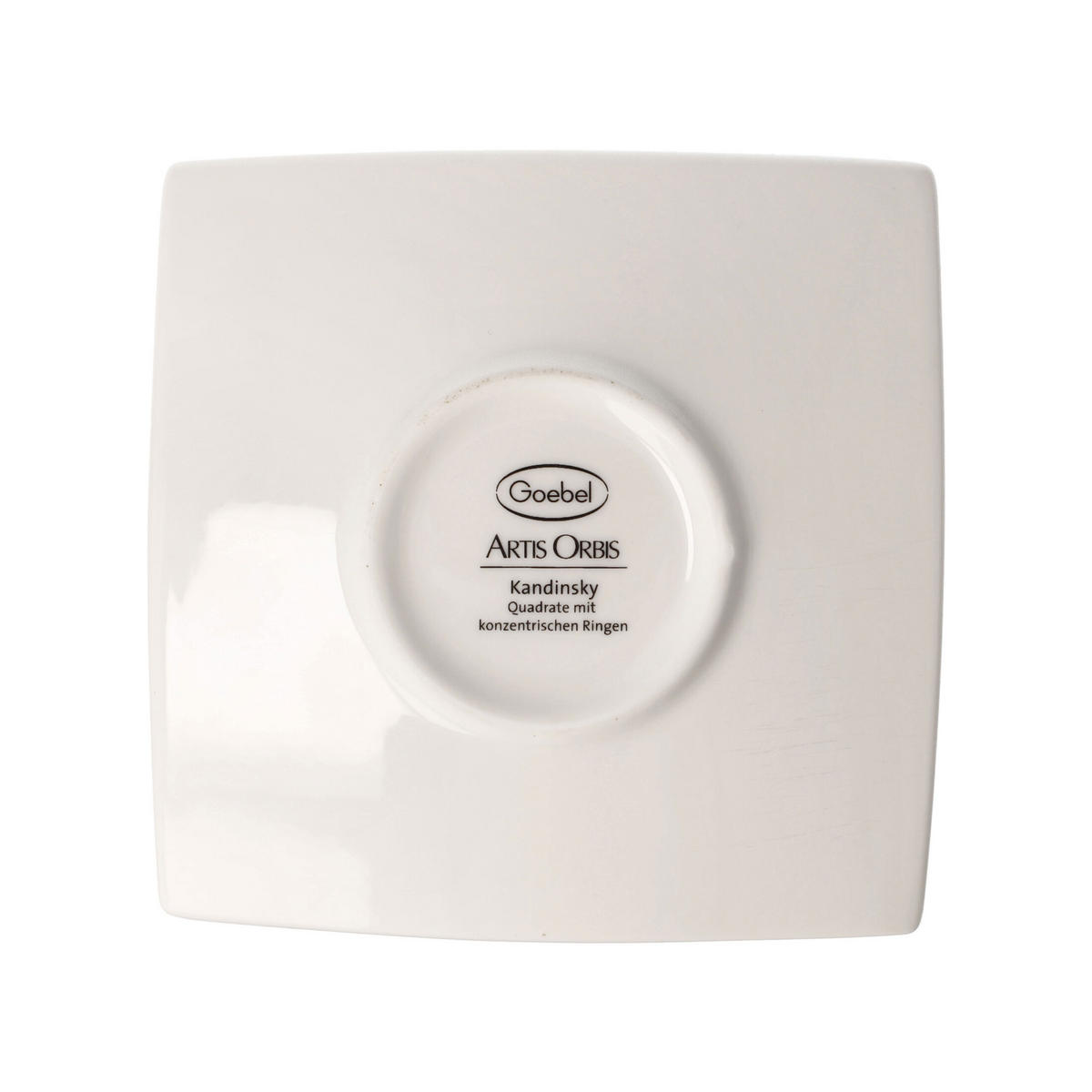 ESPRESSOTASSE Wassily Kandinsky - Quadrate, Fine Bone China, Bunt, 0.1 L - Multicolor, Keramik (0.1L) - Goebel