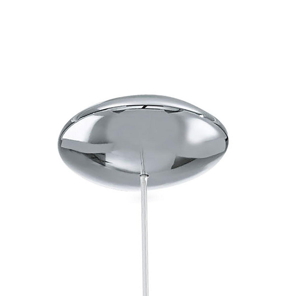LED HÄNGELEUCHTE TOFO Stahl Weiß - Weiß, Glas (39/39/110cm)