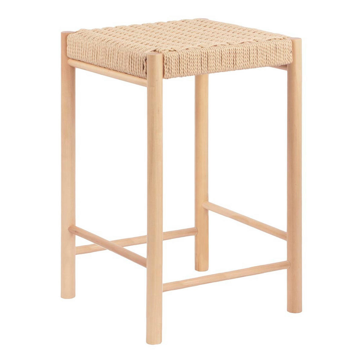 BARHOCKER natur - Braun, Holzwerkstoff (42/67/42cm) - ebuy24