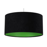 HÄNGELEUCHTE Grün 60/30 cm - Schwarz/Grün, Kunststoff (60/1.1/30cm) - ONZENO