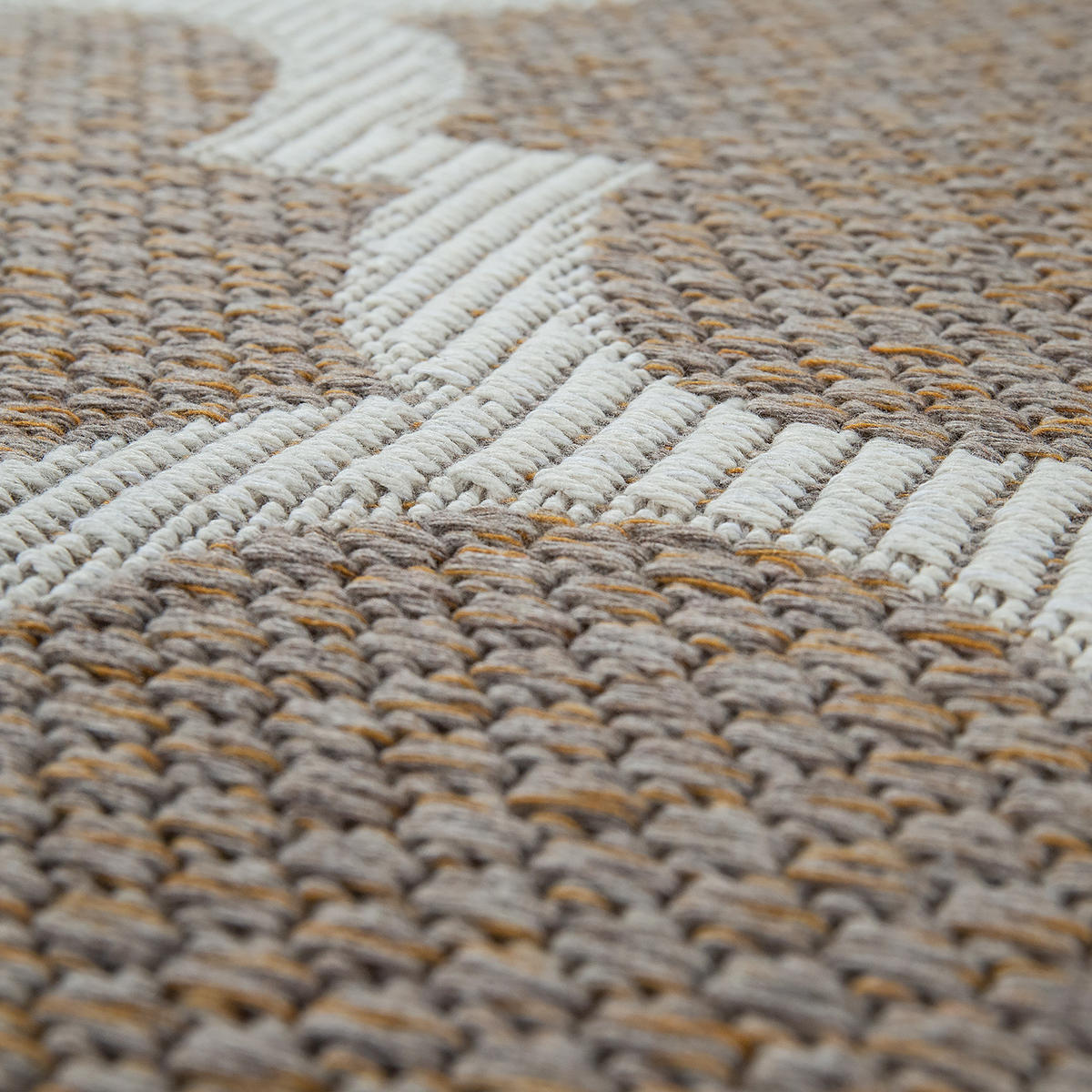KURZFLORTEPPICH 80/150 cm Varadero 463 - Beige, Naturmaterialien (80/150cm) - Paco Home