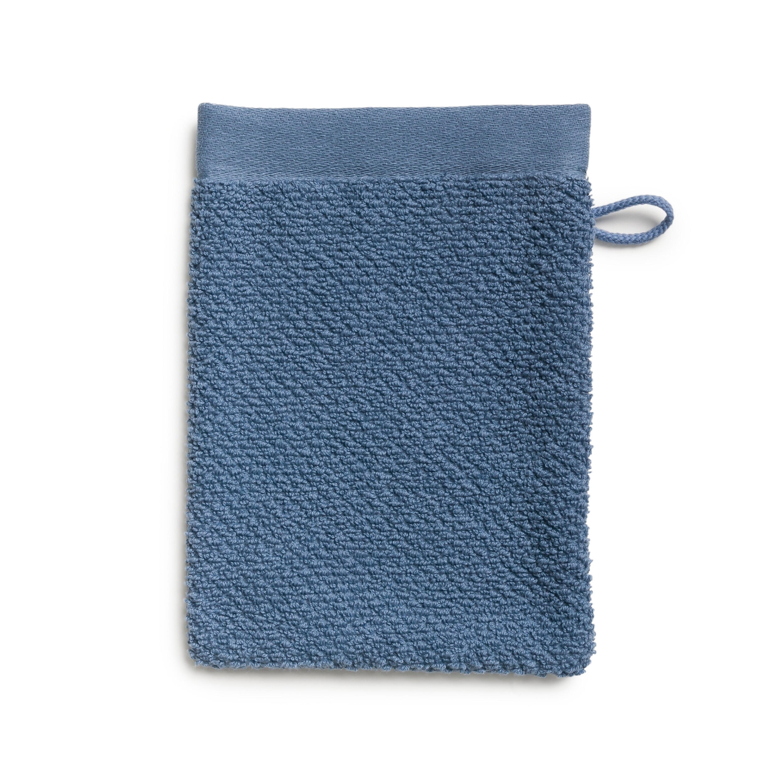 WASCHHANDSCHUH BLISS - Blau, Textil (15/20cm) - MÖVE