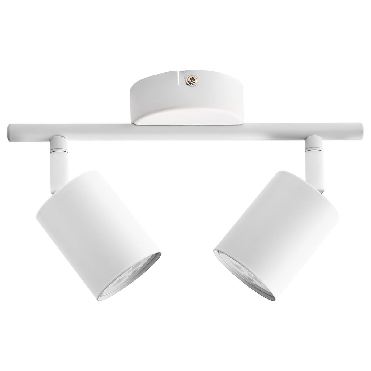 STRAHLER Weiß Nyando - Weiß, Metall (8/26/16cm) - Beliani