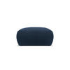 POUF Molino aus Boucle dunkelblau - Dunkelblau, Textil (75/36/75cm) - Micadoni