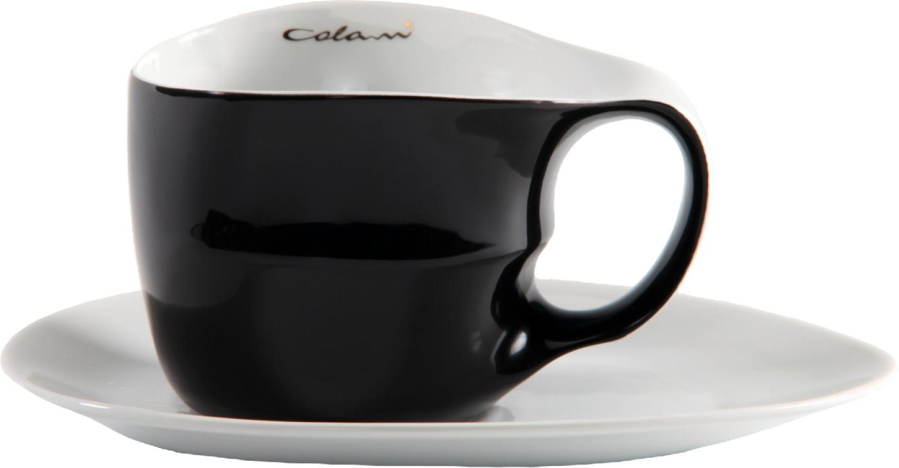 JUMBOTASSE schwarz - Multicolor, Keramik (0.4L) - Luigi Colani Porzellan