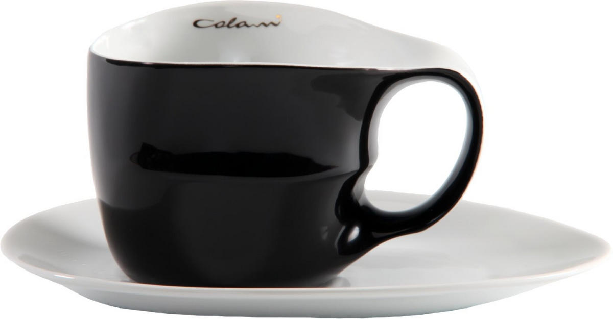 JUMBOTASSE schwarz - Multicolor, Keramik (0.4L) - Luigi Colani Porzellan