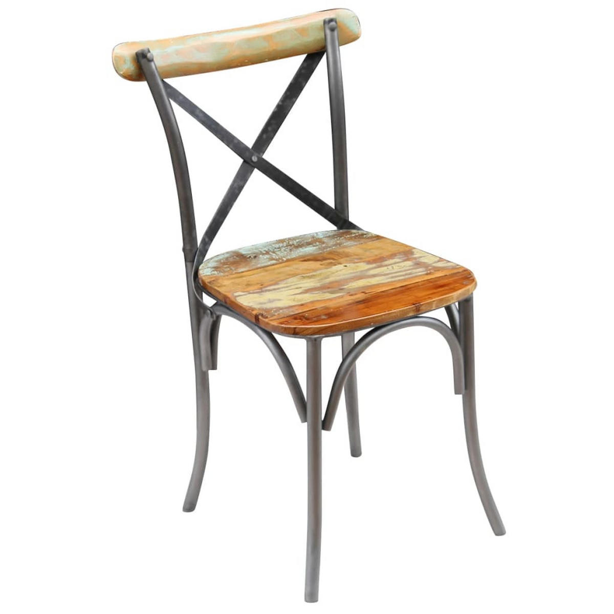 STUHL-SET 2Stk. 51*84*52 - Multicolor, Holz (51/84/52cm) - ZMH