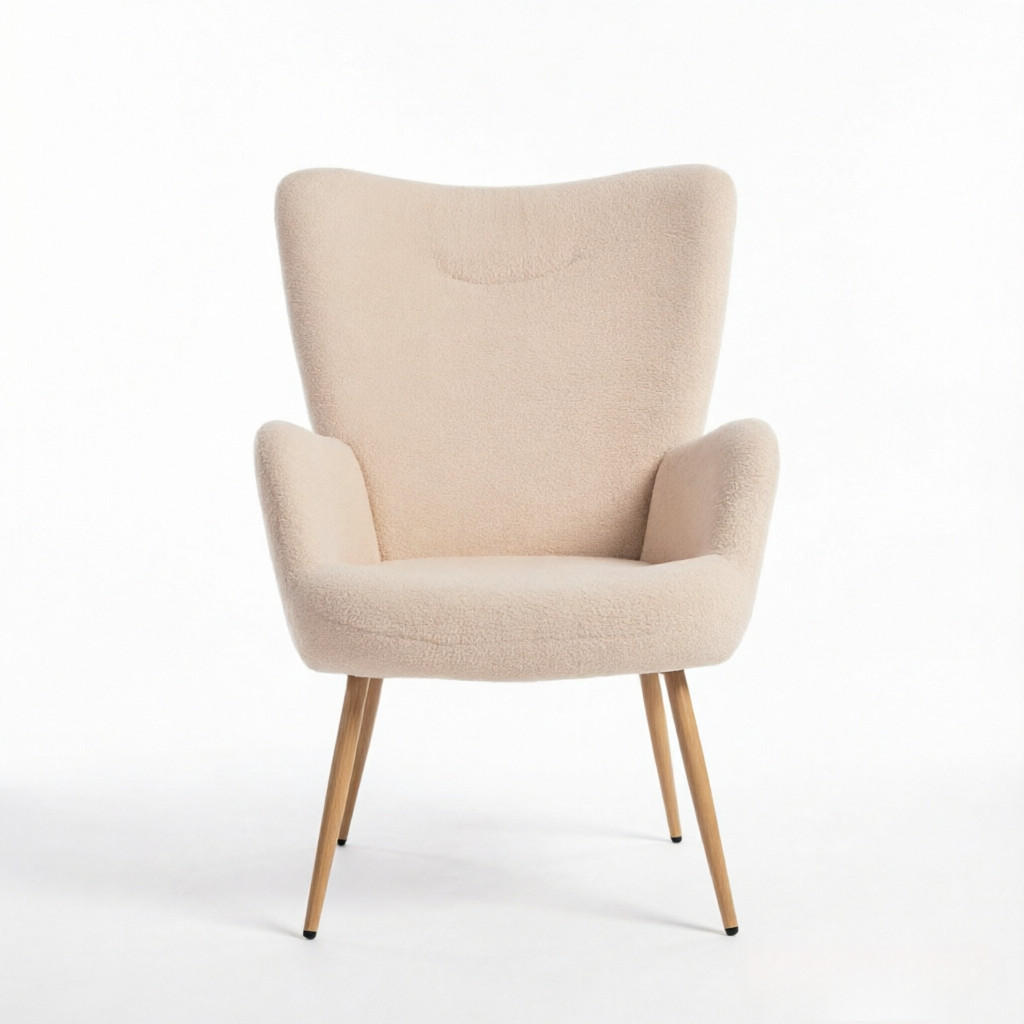 ComfortXL Ohrensessel Beige 74x94.5x71 cm