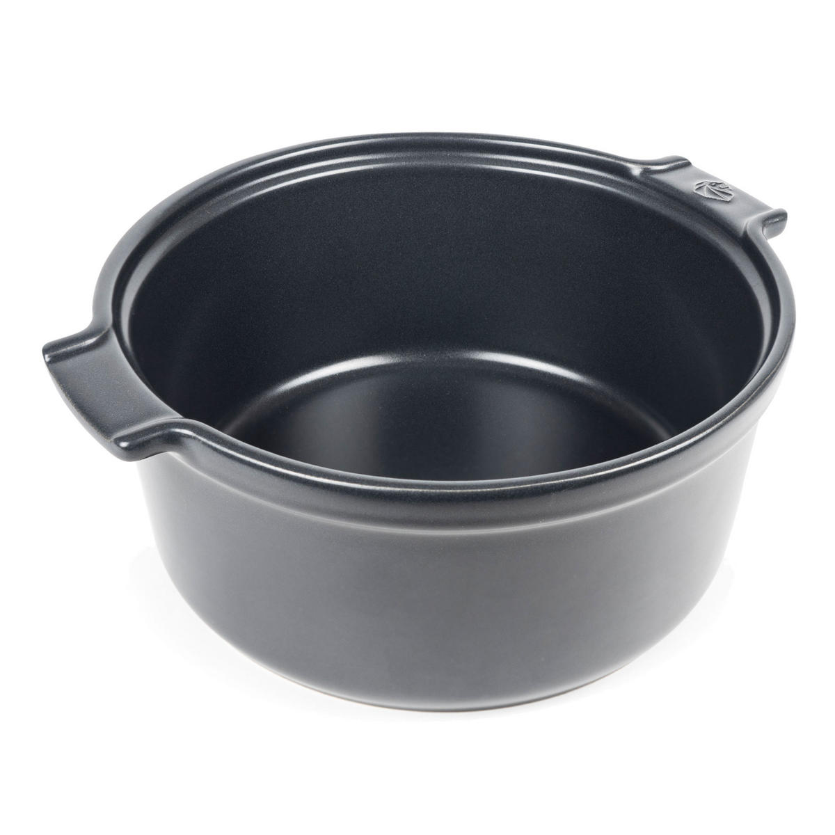 SOUFFLÉ-SCHALE Keramik Appolia 22cm Schiefergrau Spülmaschinenfest - Grau, Keramik (24.5/21.5/9.7cm) - PEUGEOT