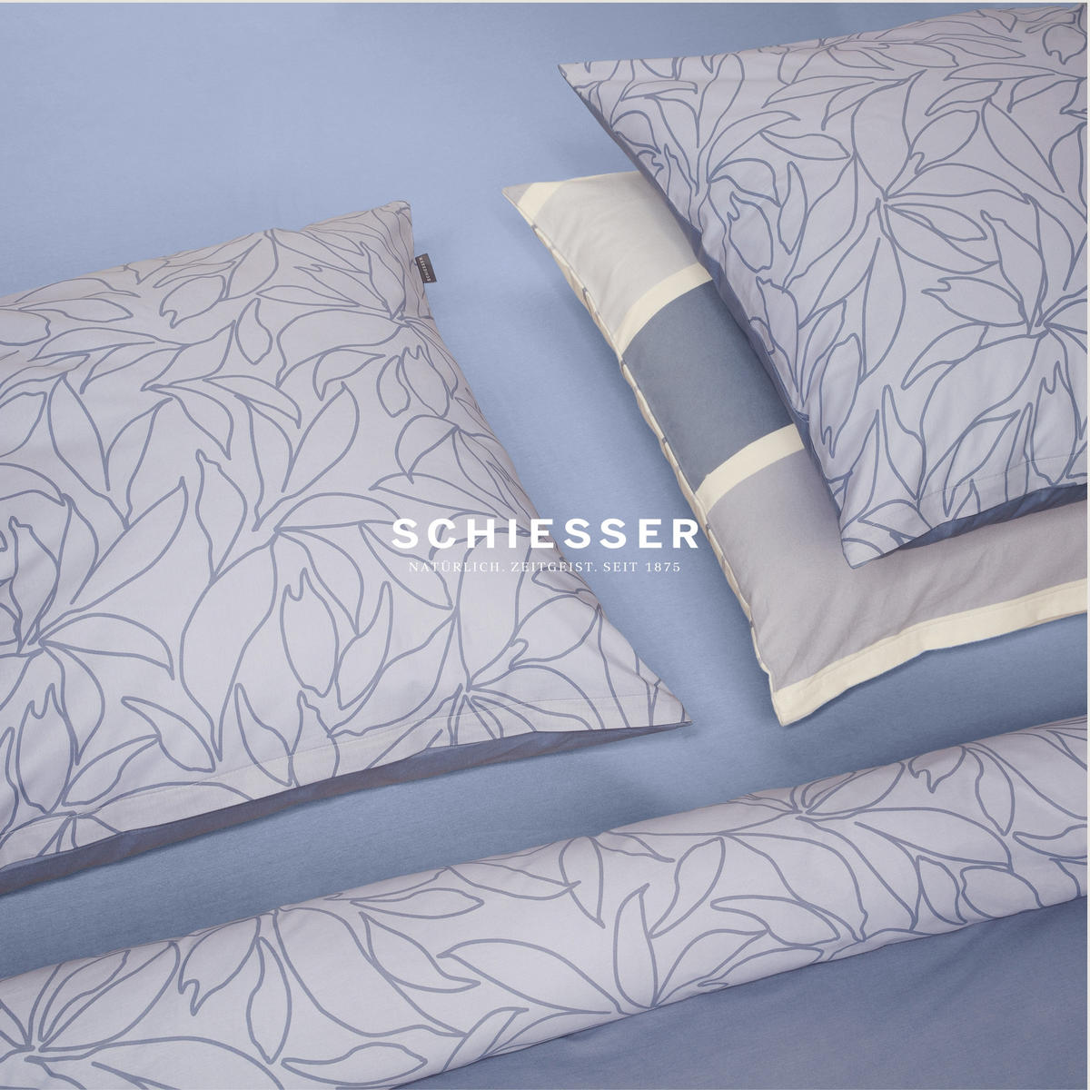 SPANNBETTLAKEN Jessi - Edeljersey - 100 x 200 cm - Lavendel - Violett, Textil (100/200cm) - SCHIESSER