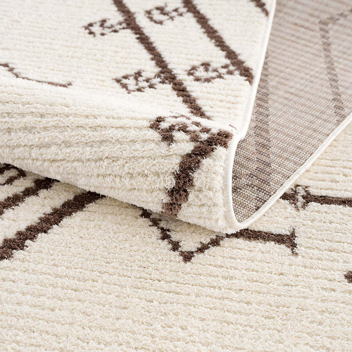 KURZFLOR-TEPPICH April 2291 Creme 200x290 cm - Creme, Textil (200/290cm) - carpet city